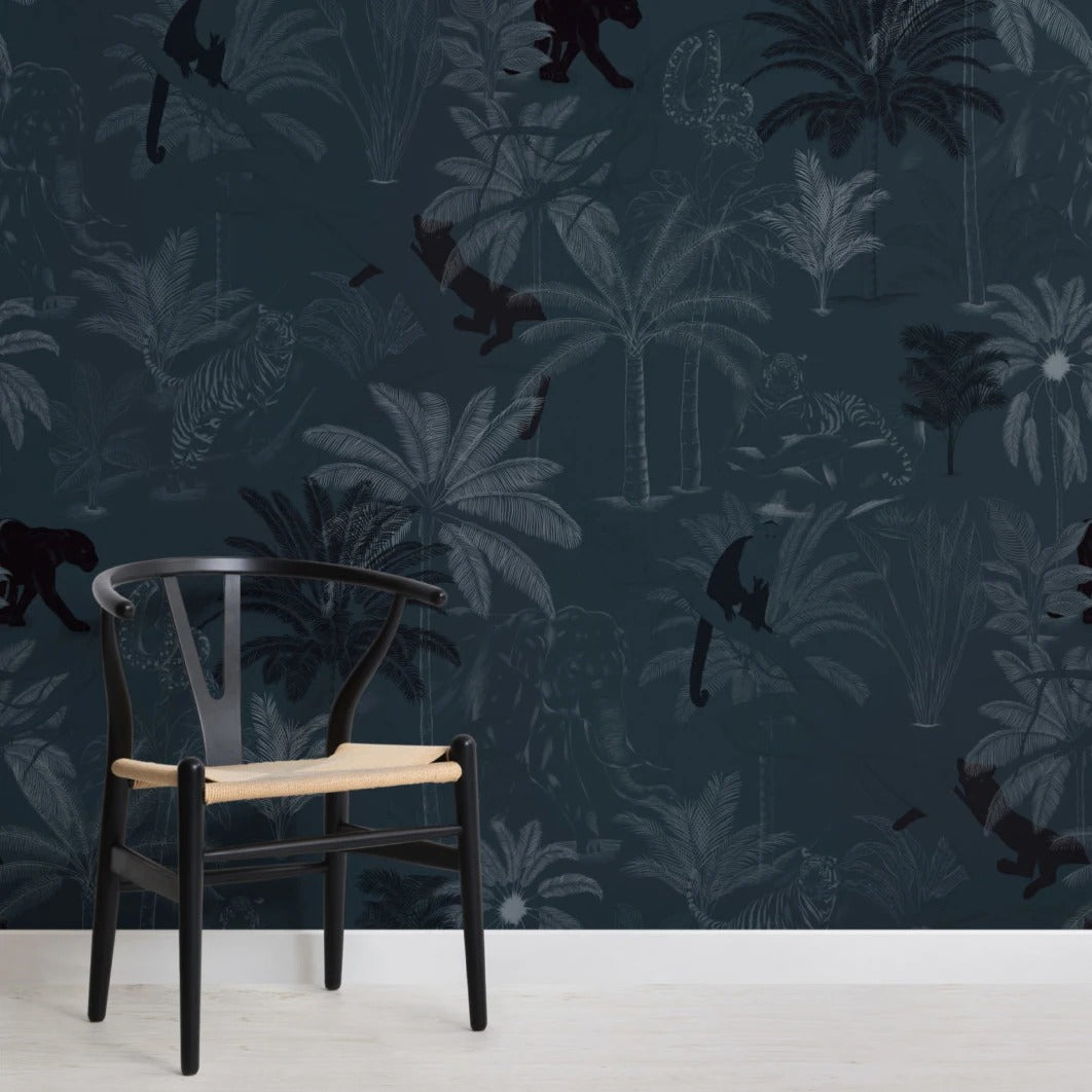 Papier Peint Dark Jungle