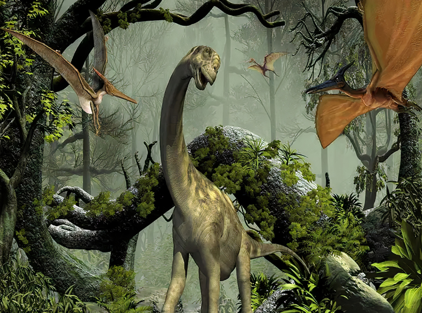 Papier Peint Géant Dinosaure