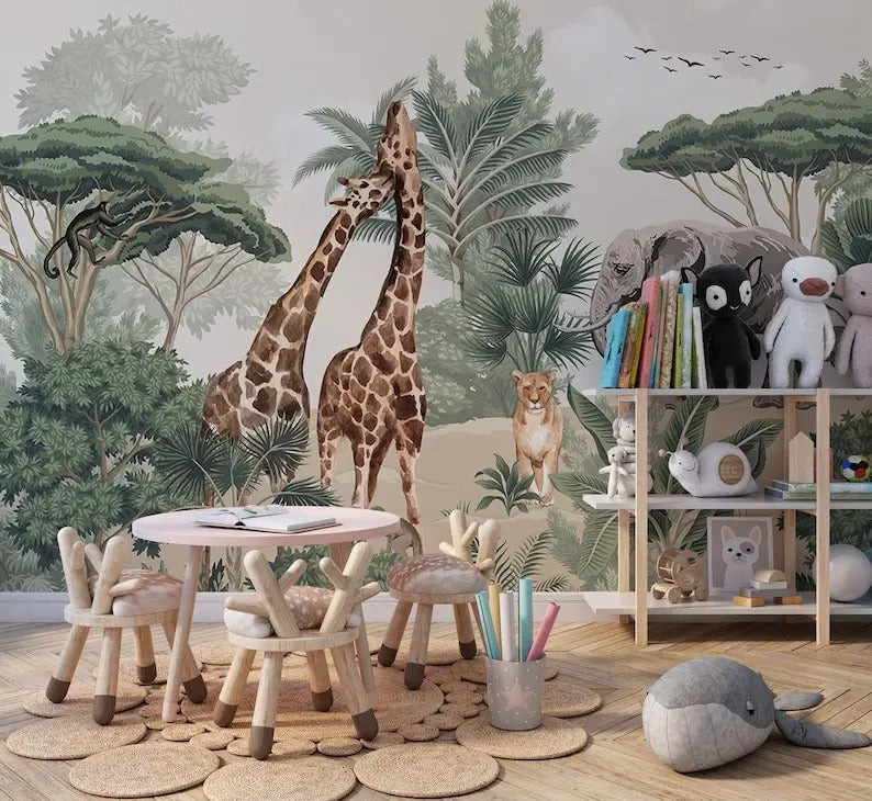 Papier Peint Jungle Enfant