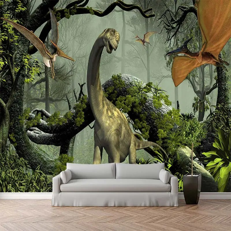 Papier Peint Géant Dinosaure