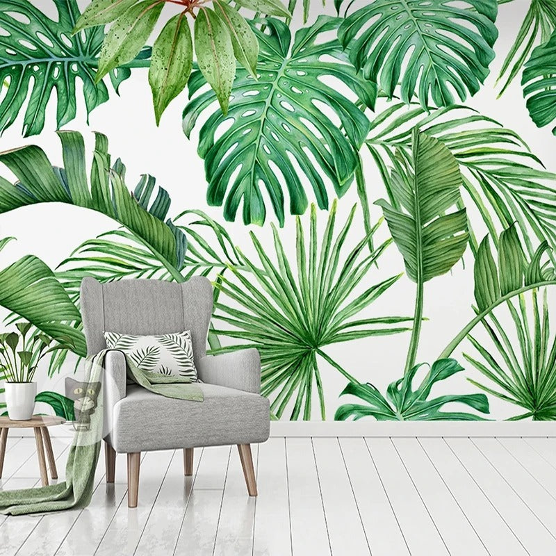 Papier Peint Motif Feuillage