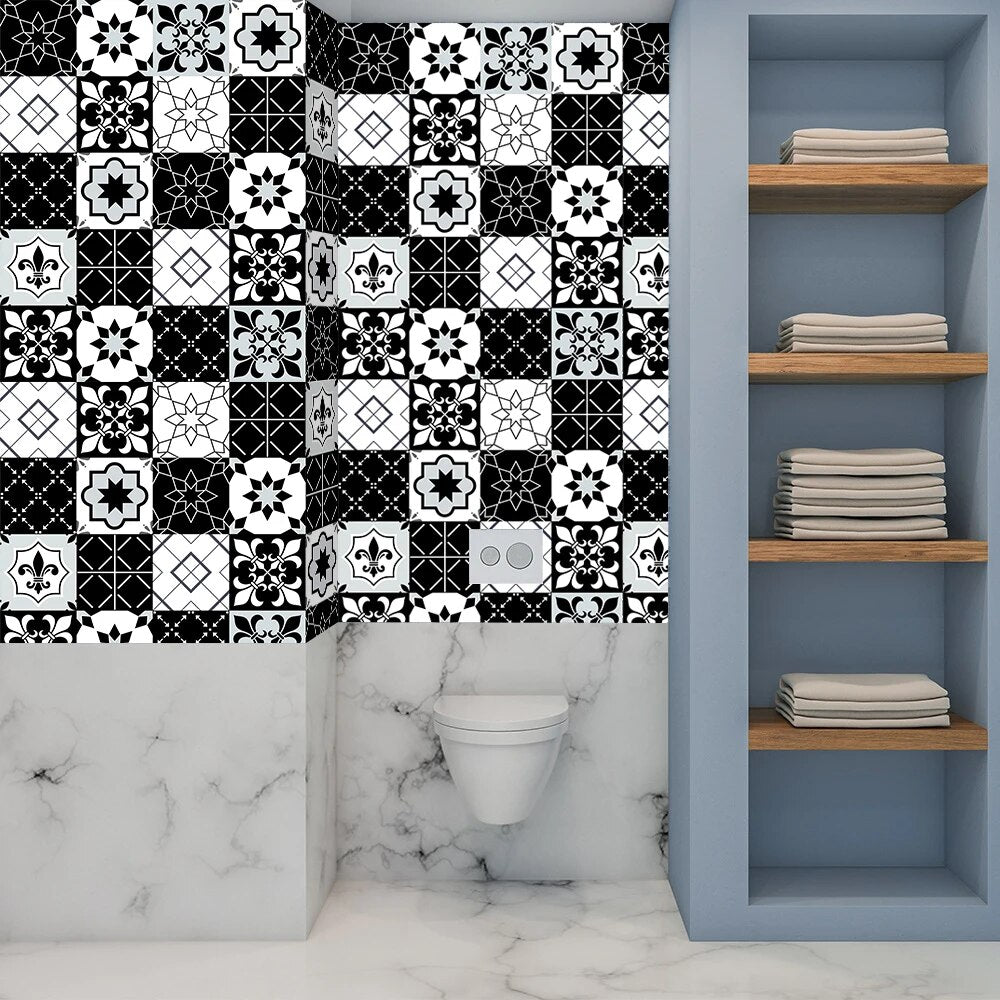 Papier Peint Cuisine Noir Et Blanc