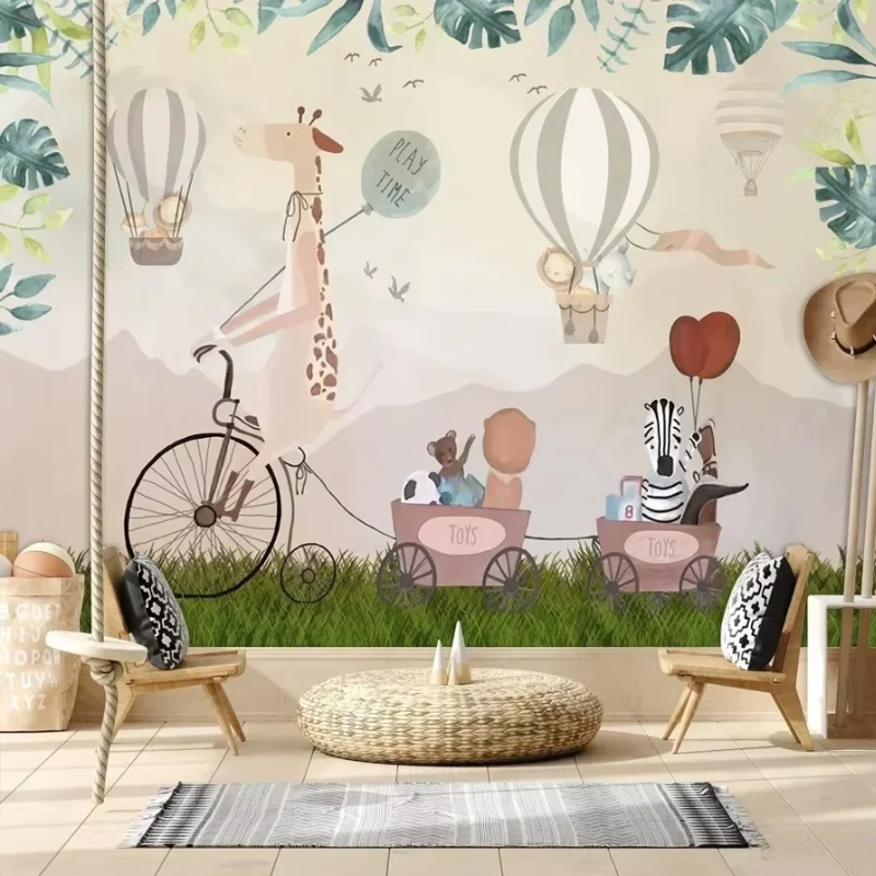 Papier Peint Savane Chambre Bébé