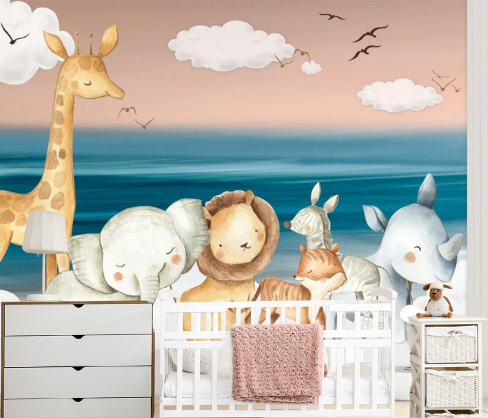 Papier Peint Savane Bébé