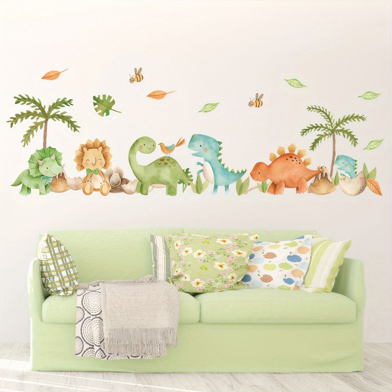 Frise Dinosaure Papier Peint