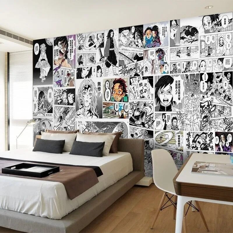 Papier Peint Bd Noir Et Blanc
