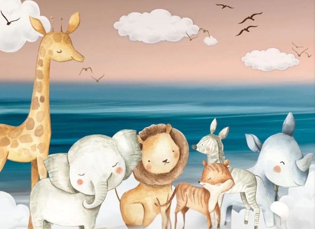 Papier Peint Savane Bébé