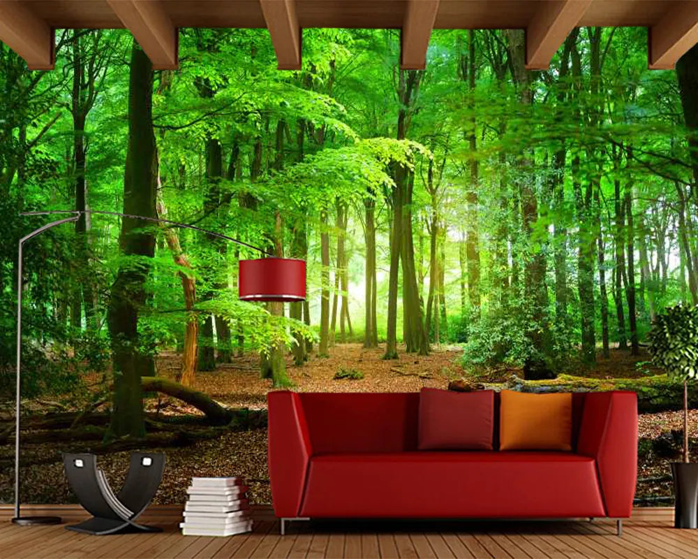 Papier Peint 3D Foret