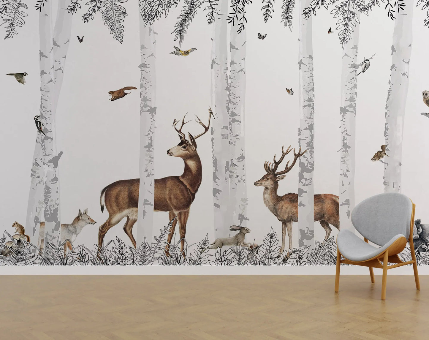 Papier Peint Foret Enfant