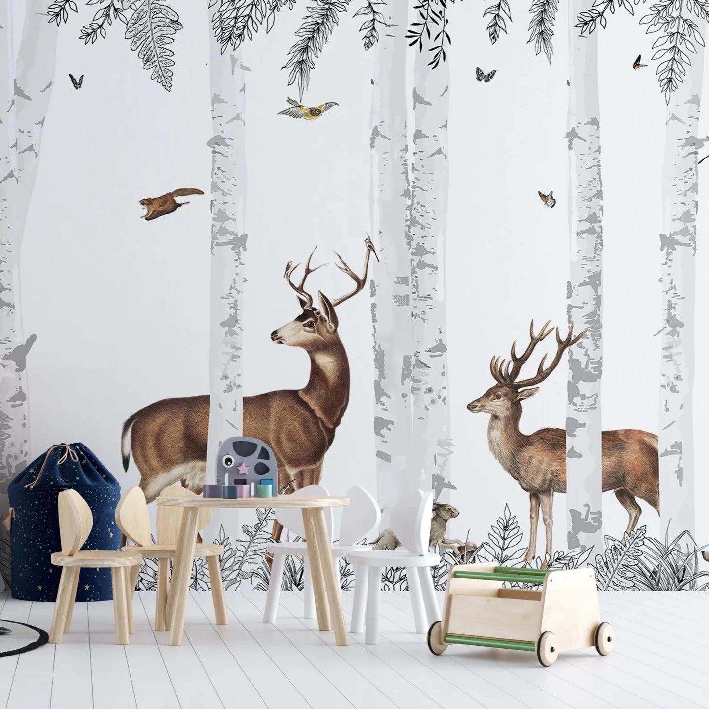 Papier Peint Foret Enfant