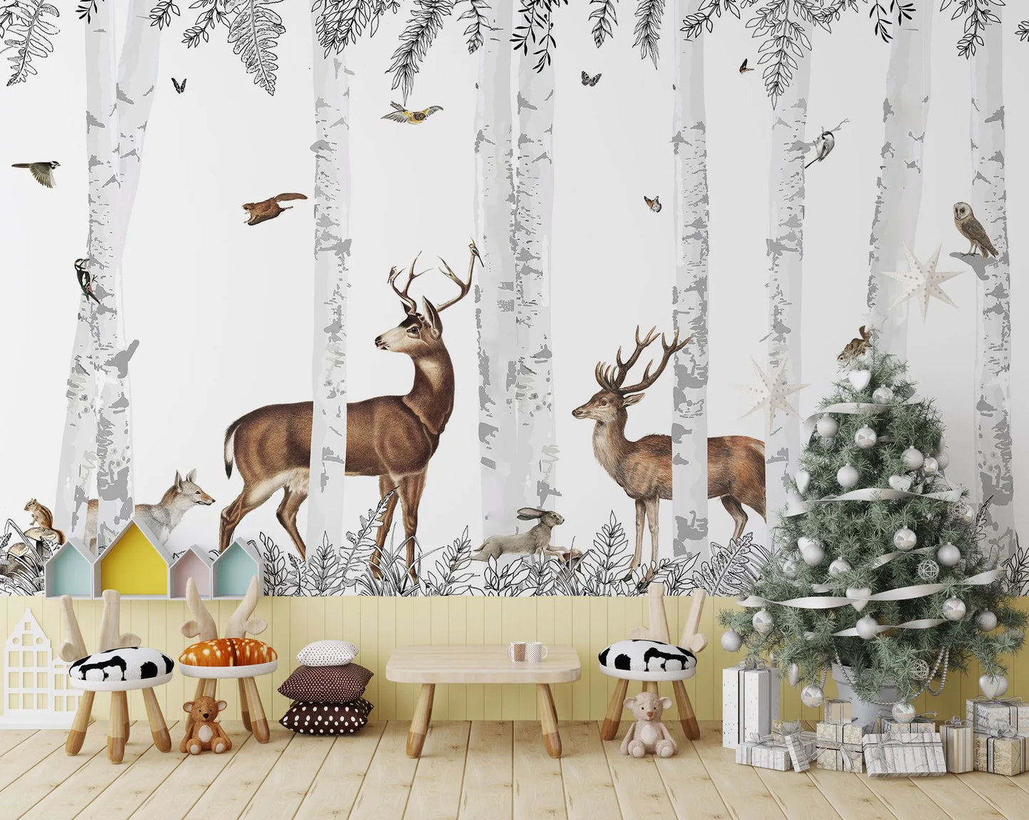 Papier Peint Foret Enfant