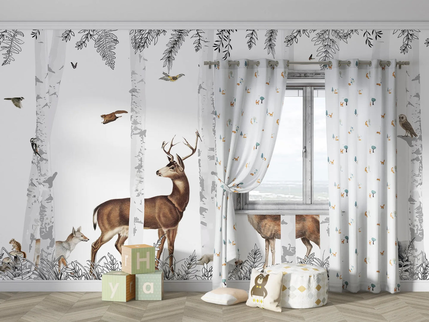 Papier Peint Foret Enfant