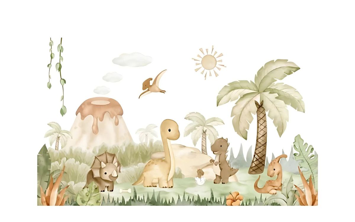 Papier Peint Dinosaure Bébé