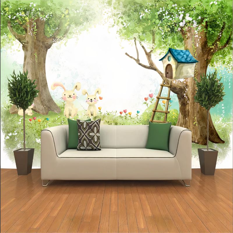 Papier Peint Foret Bebe