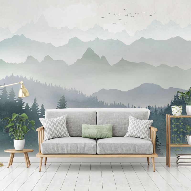 Papier Peint Foret Chambre