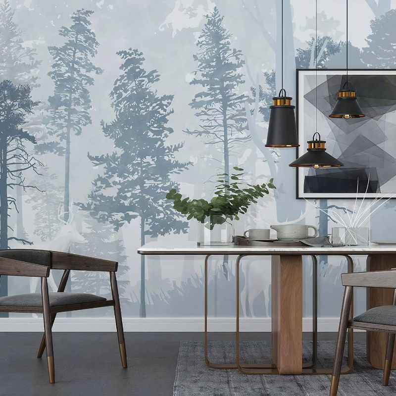 Papier Peint Foret Scandinave