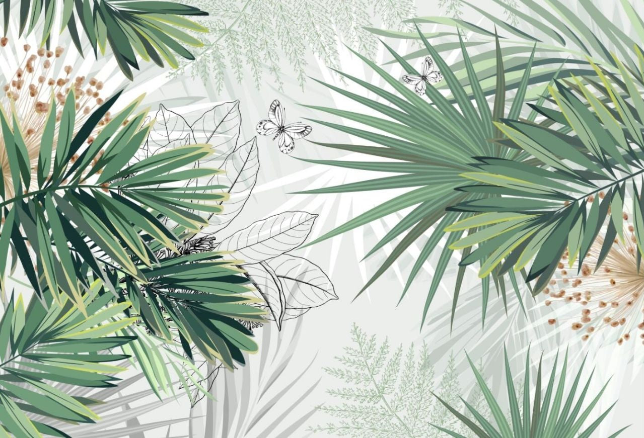 Papier Peint Foret Tropicale