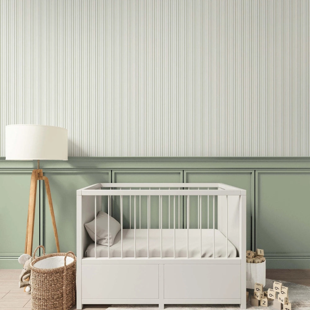 Papier_peint_lignes_fines deco chambre