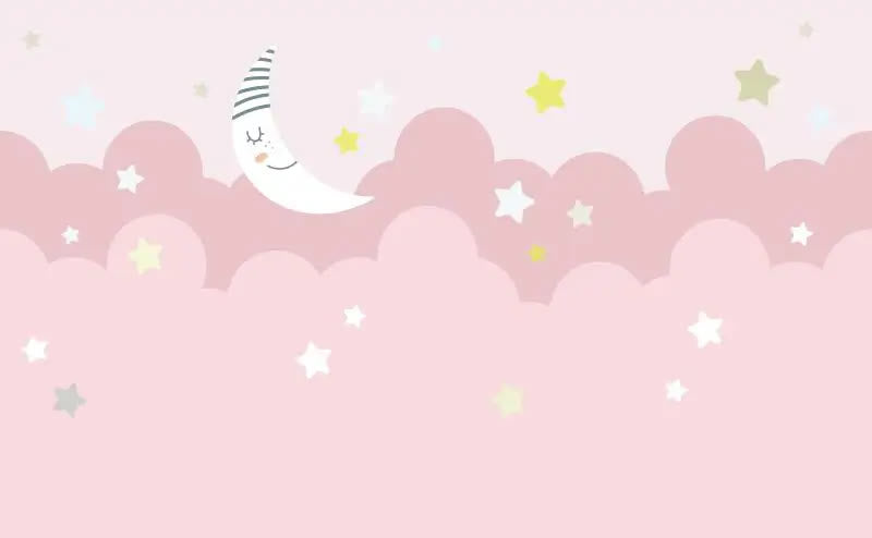 Papier peint nuage enfant motif