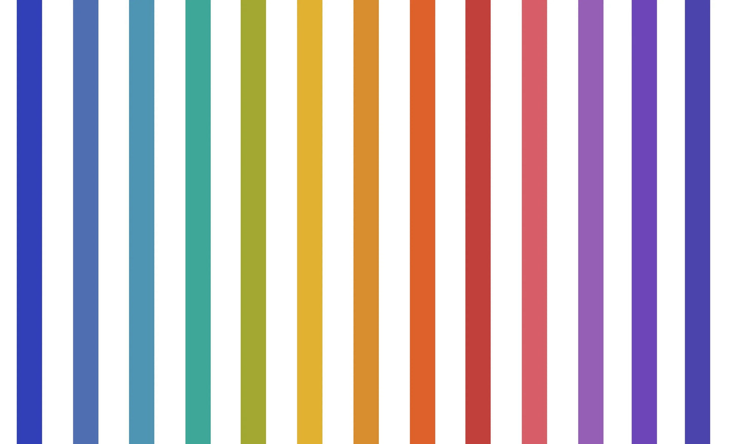 Papier peint rayures multicolores deco murale