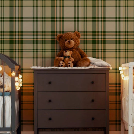 Papiers peints rayures anglais