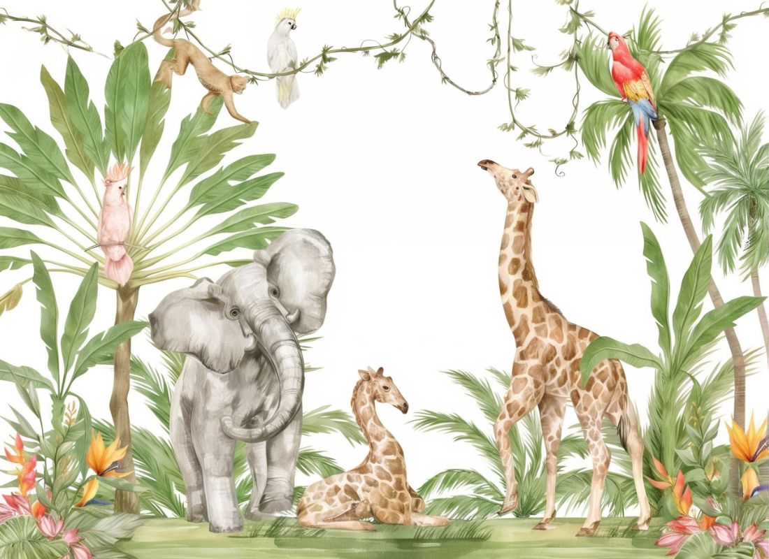 Frise Papier Peint Savane