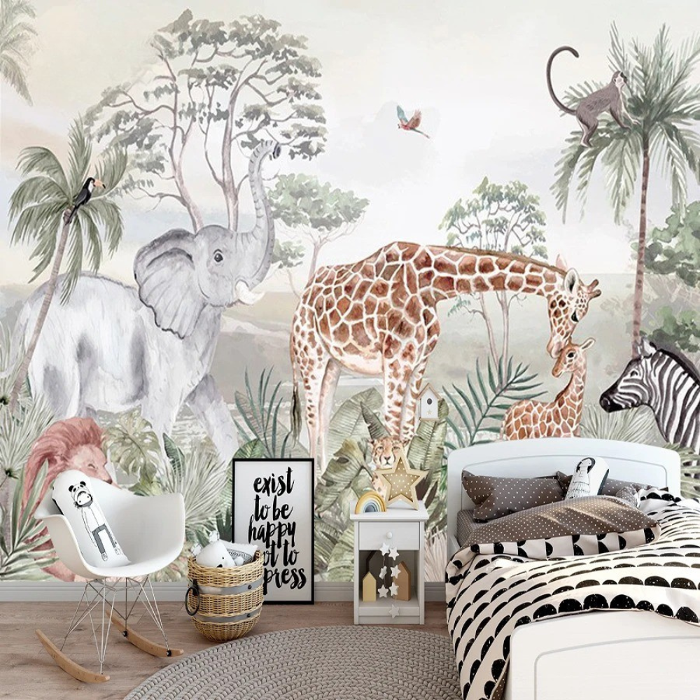 Papier Peint Animaux de la Savane