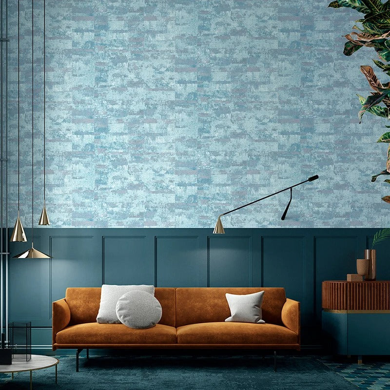 Papier Peint Bleu Industriel