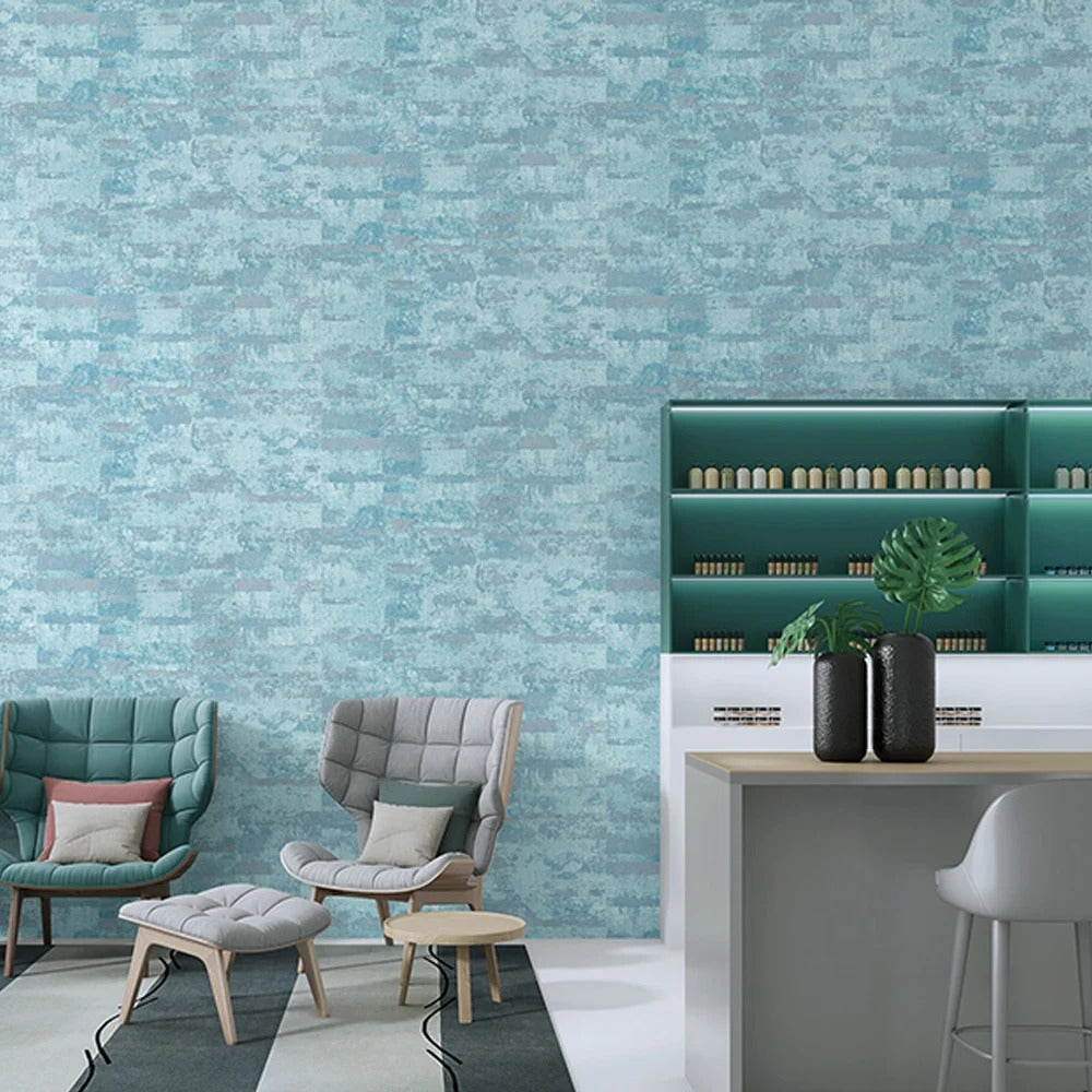 Papier Peint Bleu Industriel