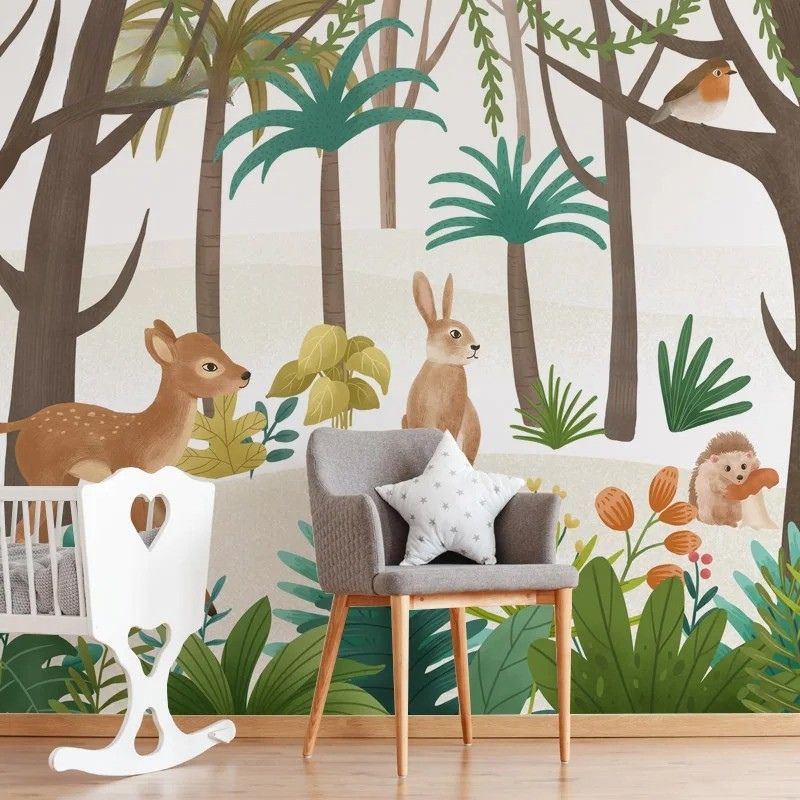 Papier Peint Chambre Bébé Nature