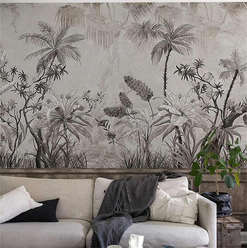 Papier Peint Vintage Jungle