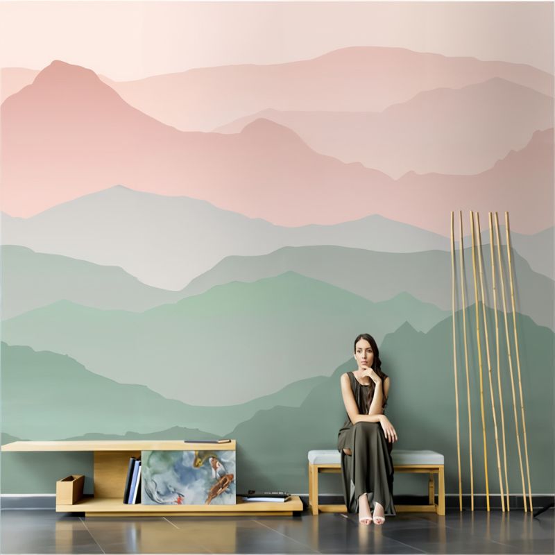 Papier peint montagne chambre