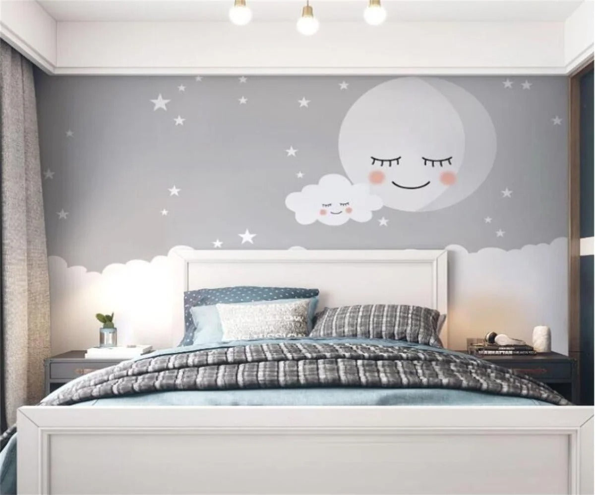 Papier Peint Nuage Chambre Bébé