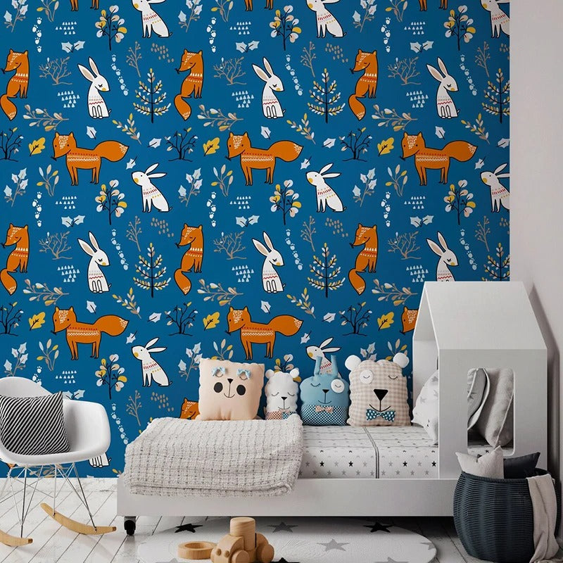 Papier Peint Renard Bébé
