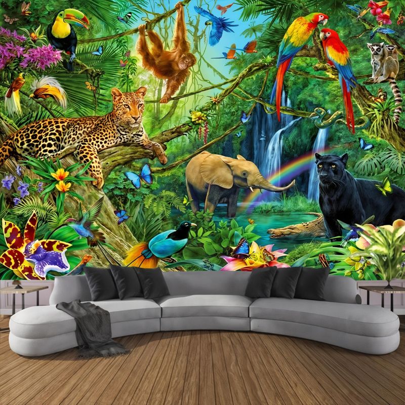 Papier Peint Savane Guépard