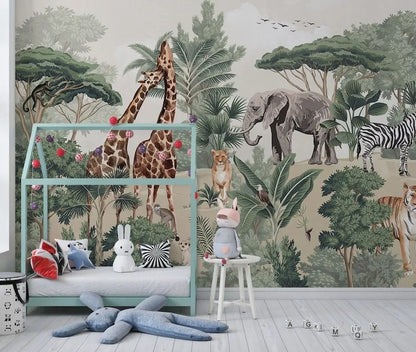 Papier Peint Jungle Enfant