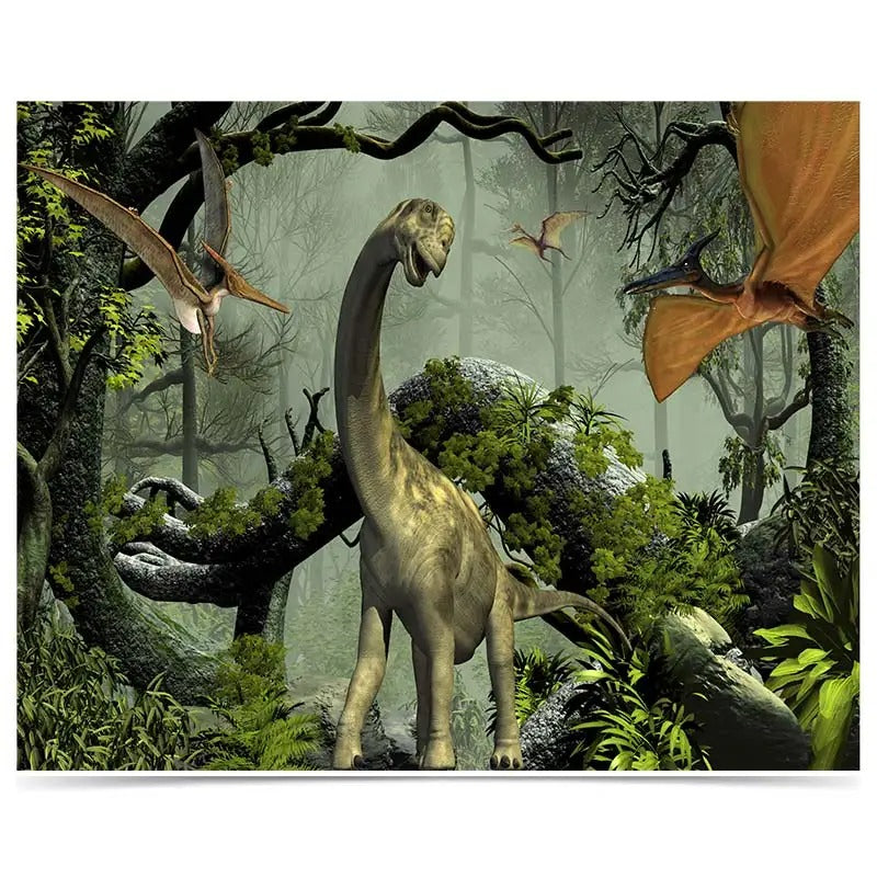 Papier Peint Géant Dinosaure