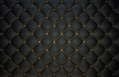 Tete de lit papier peint noir