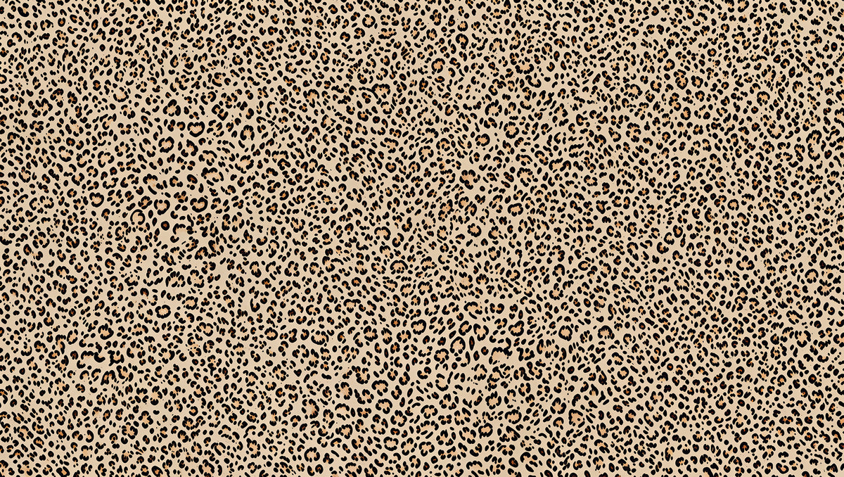 Papier peint imitation léopard