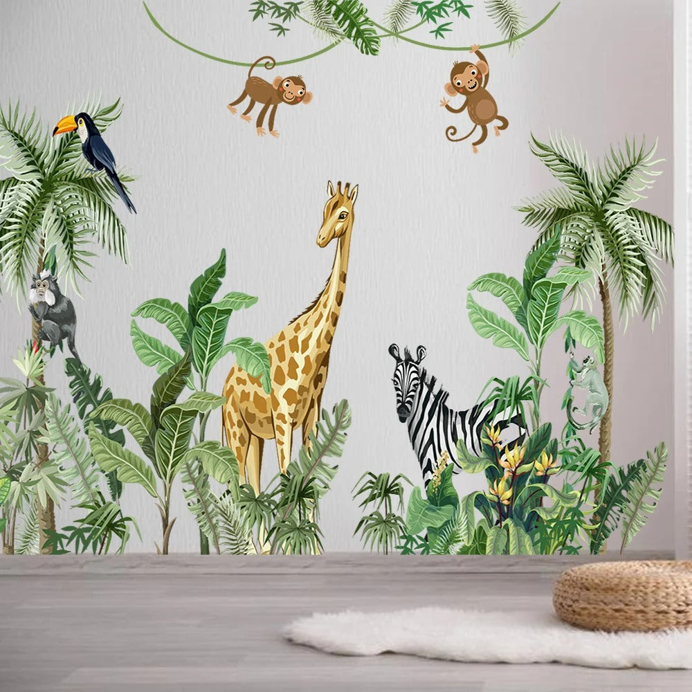 Papier Peint Singe Jungle