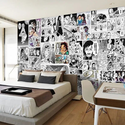 Papier Peint Bd Noir Et Blanc