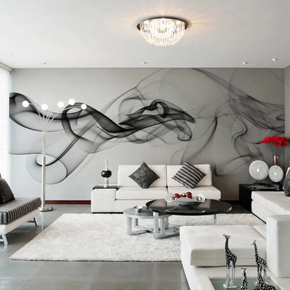 Papier Peint Noir Et Blanc Design