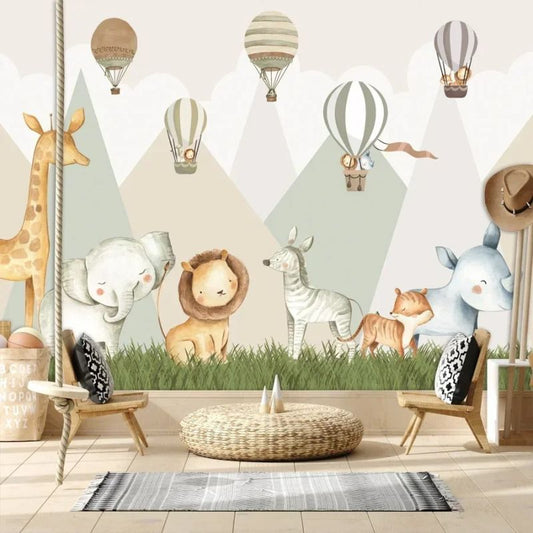 Papier Peint Savane Enfant