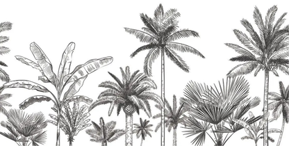 Papier Peint Foret Tropical