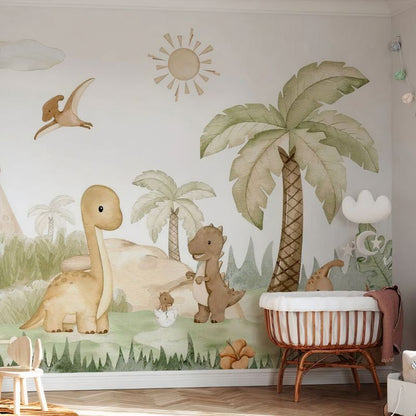 Papier Peint Dinosaure Bébé
