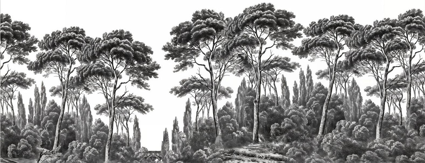 Papier Peint Effet Foret