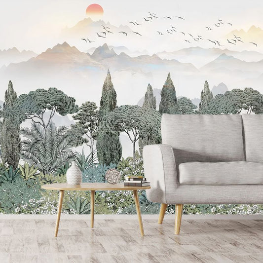 Papier Peint Foret Jungle
