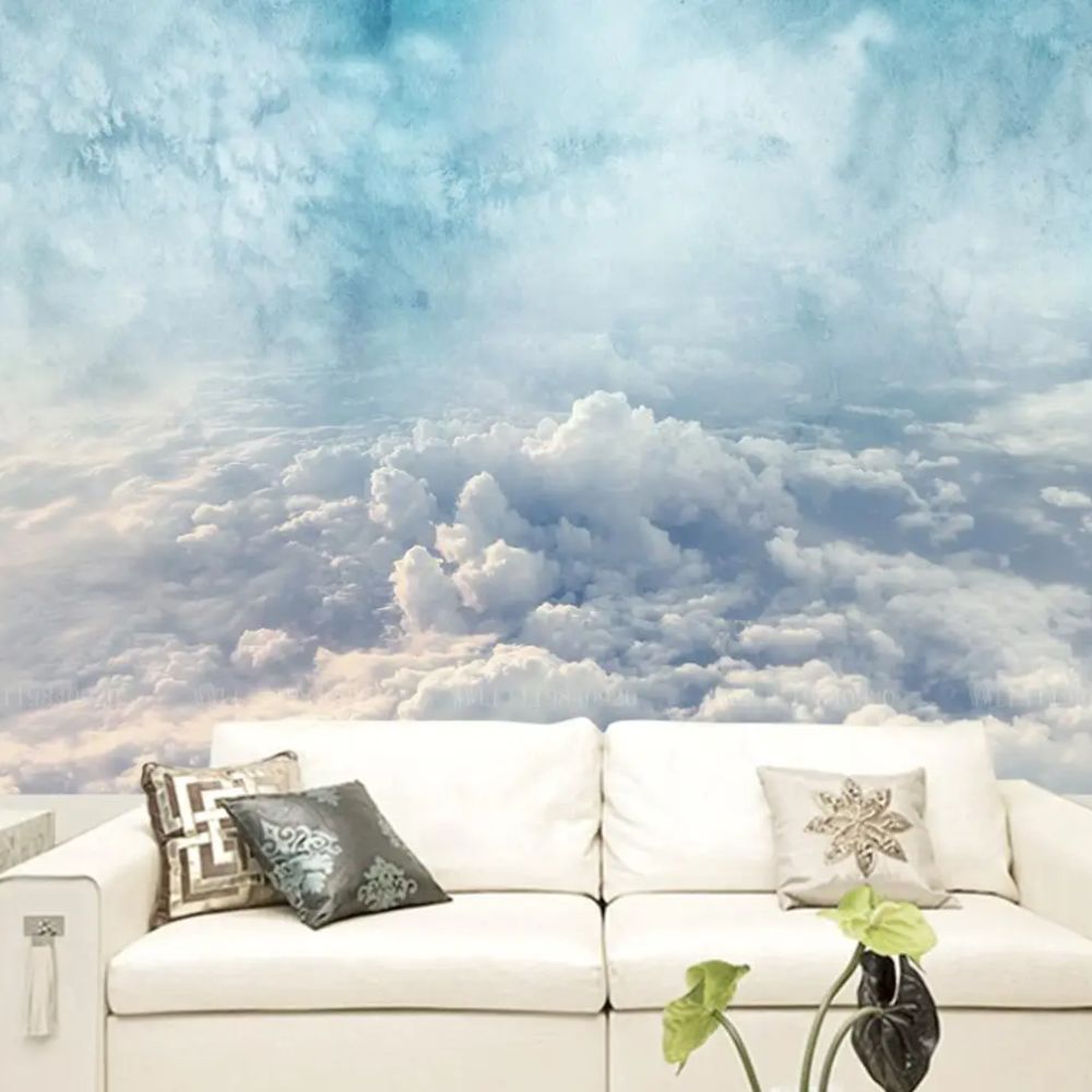 Papier peint 3d nuage