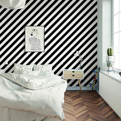 Papier peint a rayure diagonales