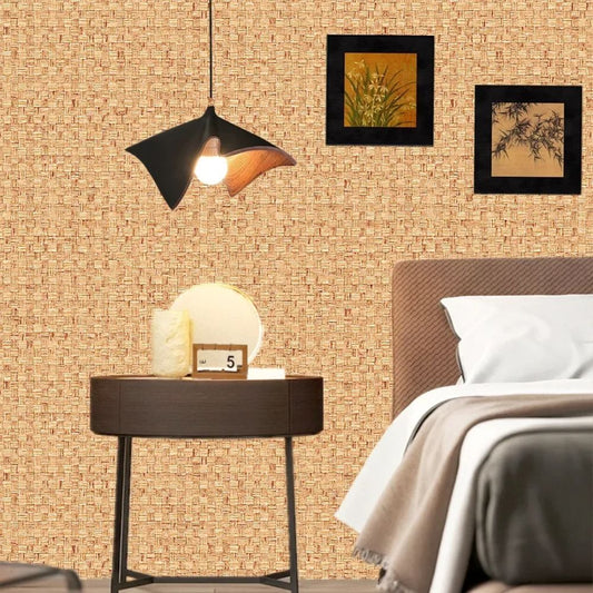 Papier peint bambou tresse